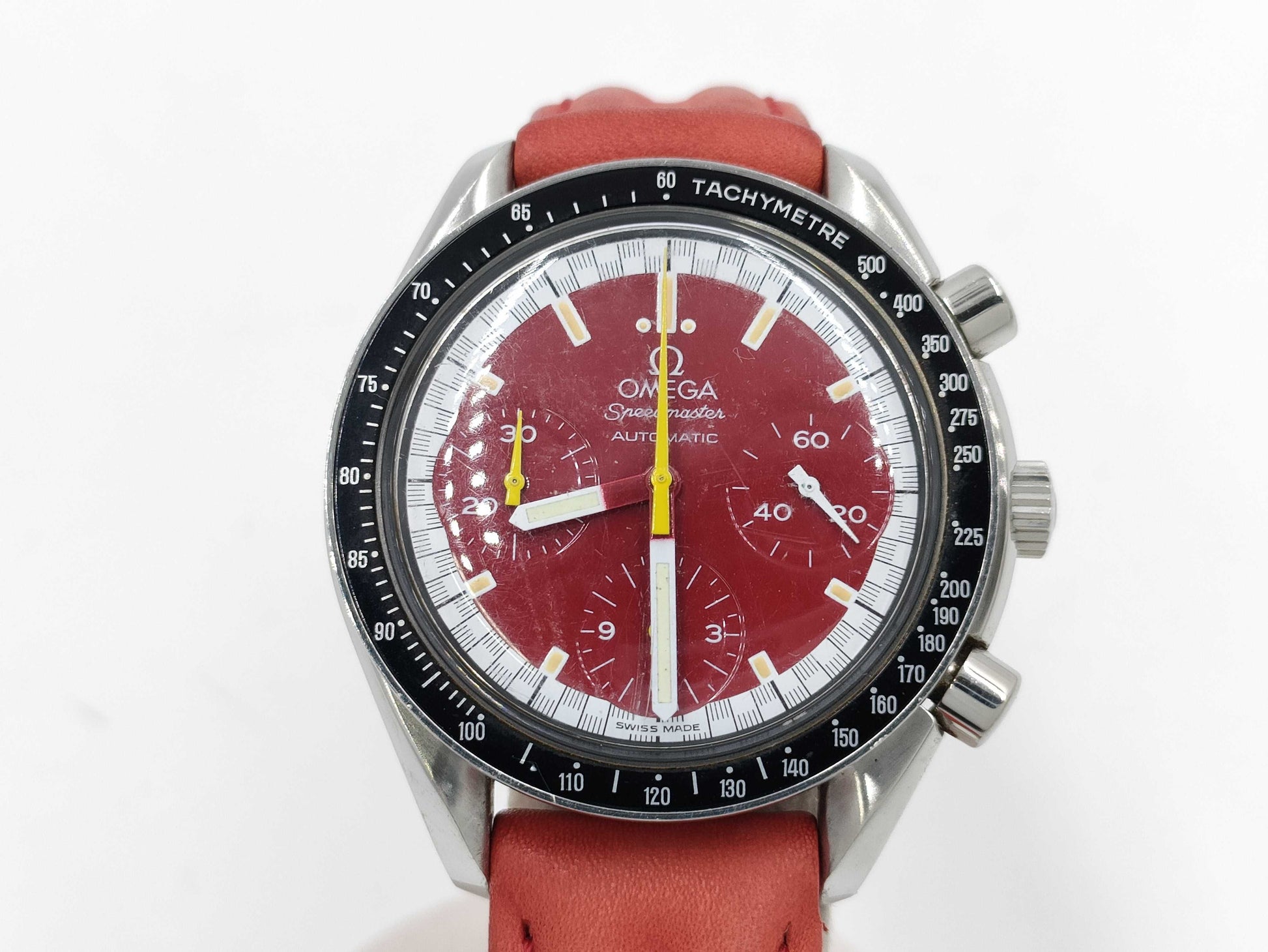 OMEGA Speedmaster 3510.61 55198554 Red Dial Automatic Men's Watch