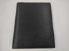LOUIS VUITTON Louis Vuitton Epi Agenda Black MI0960 Notebook Cover