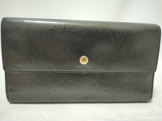 LOUIS VUITTON Monogram Matte Louis Vuitton Wallet