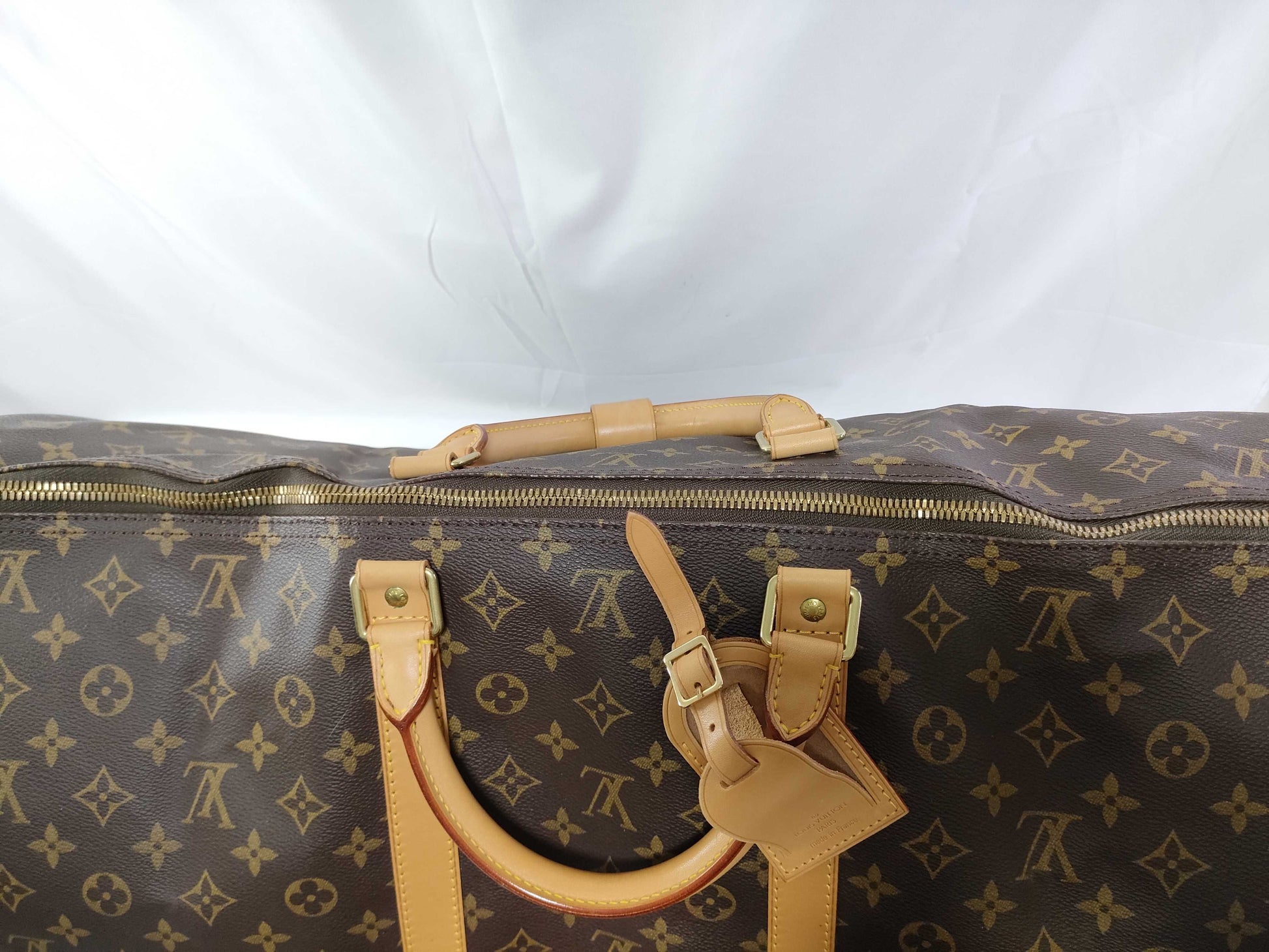LOUIS VUITTON Monogram Louis Vuitton Keepall 60 Boston Bag