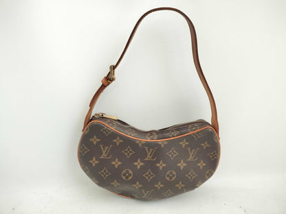 LOUIS VUITTON Monogram Croissant Shoulder Bag