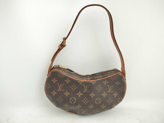 LOUIS VUITTON Monogram Croissant Shoulder Bag