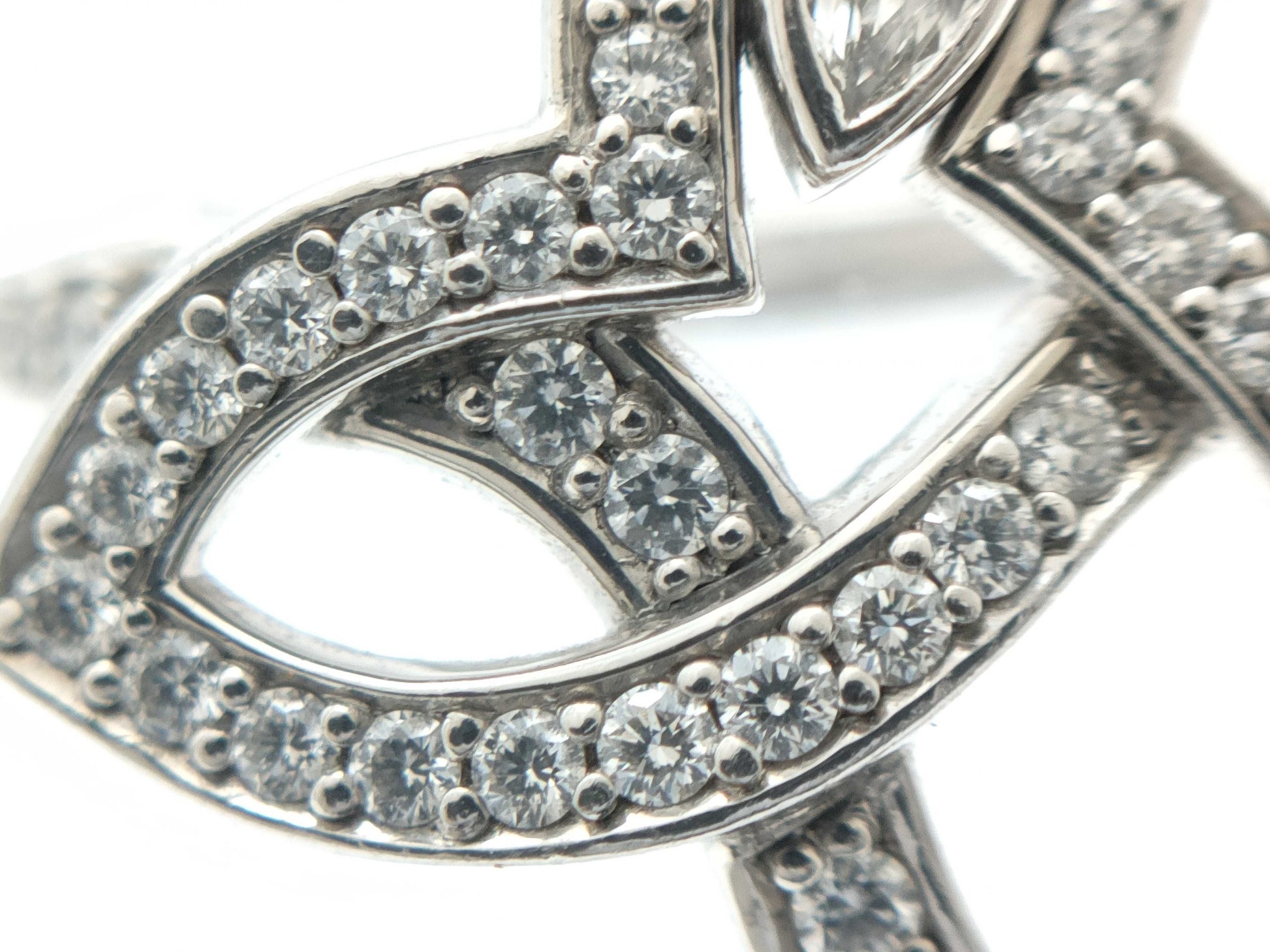 HARRY WINSTON Lily Cluster PT950 9.8g Ring 