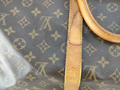 LOUIS VUITTON Monogram Vuitton Key Pol Bandriere 50 Boston Bag