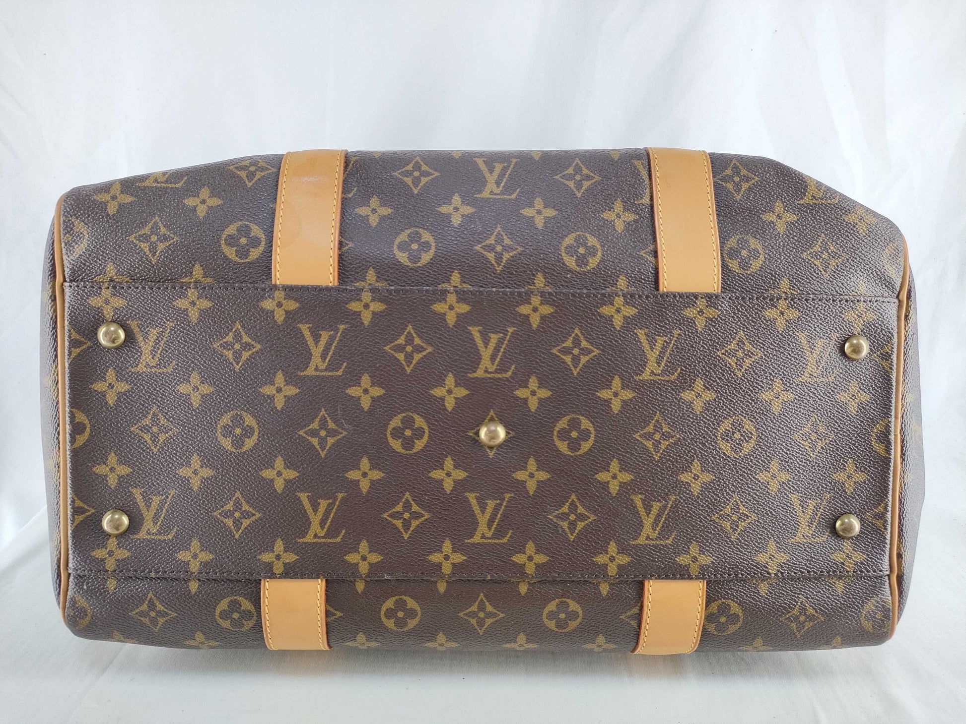 LOUIS VUITTON Monogram Carryall M40074 Boston Bag