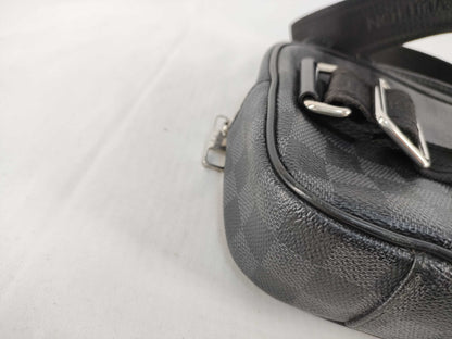 LOUIS VUITTON Damier Graffit Amplar N41289 Waist Bag