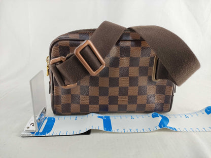LOUIS VUITTON Damier Bum Bag Brooklyn N41101 Waist Bag