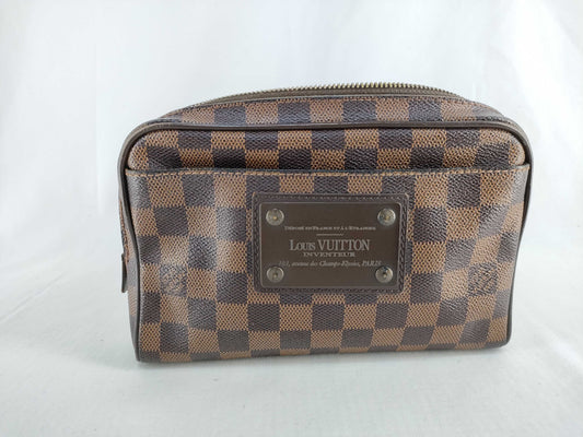 LOUIS VUITTON Damier Bum Bag Brooklyn N41101 Waist Bag