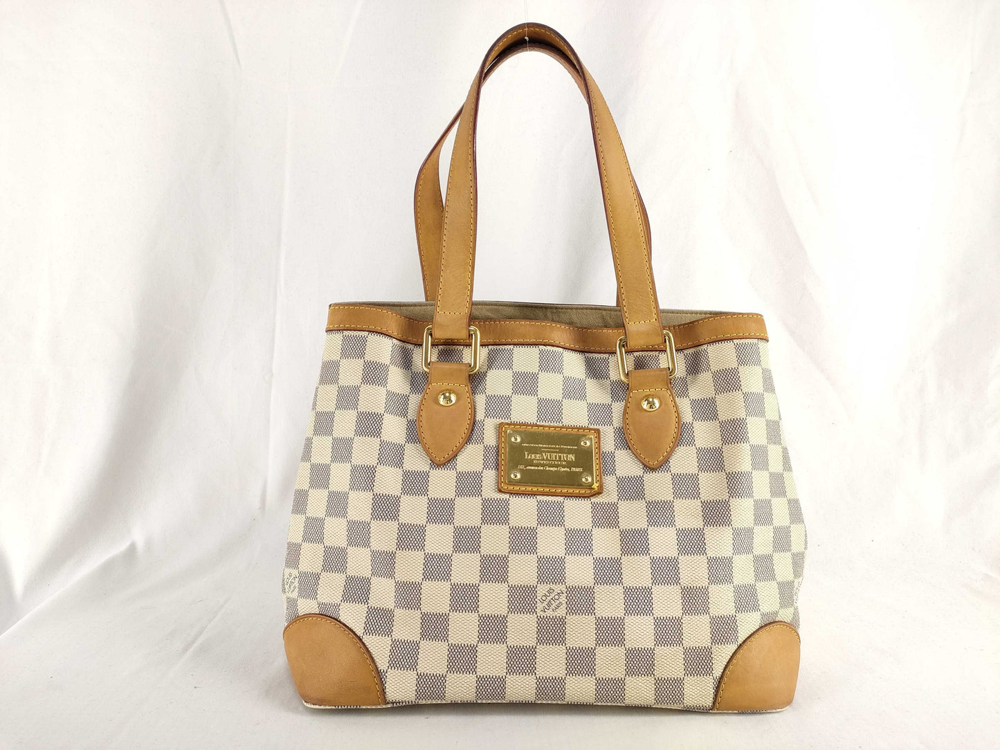 LOUIS VUITTON Damier Azure Hampstead PM N51207 Handbag