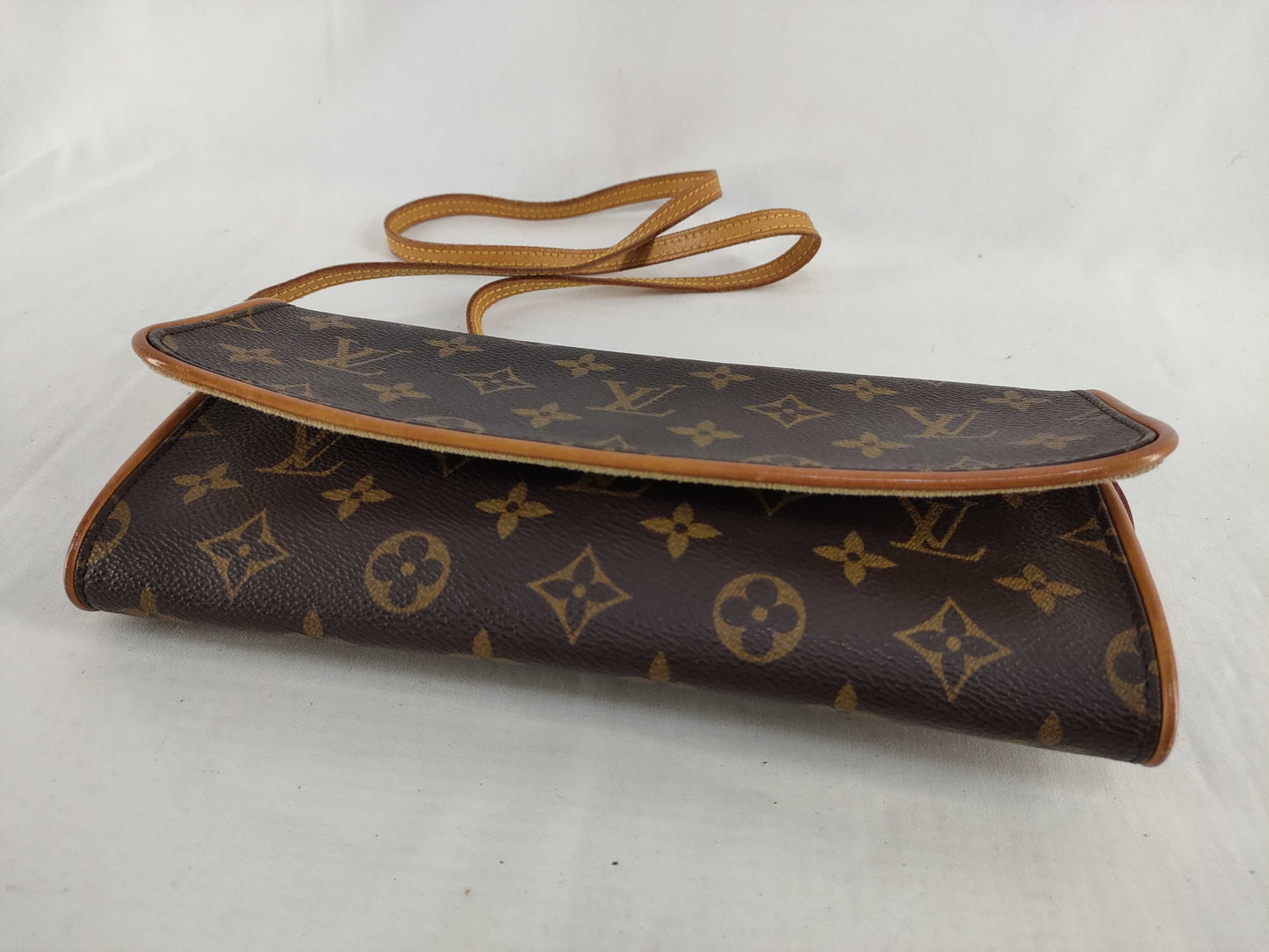 LOUIS VUITTON Monogram Pochette Twin GM M51852 Shoulder Bag