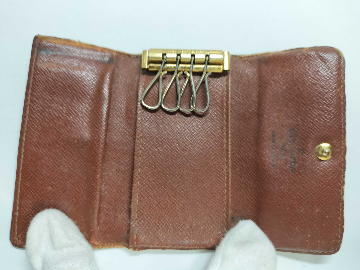 LOUIS VUITTON Monogram Monogram Keycase Keycase Keycase Keychain