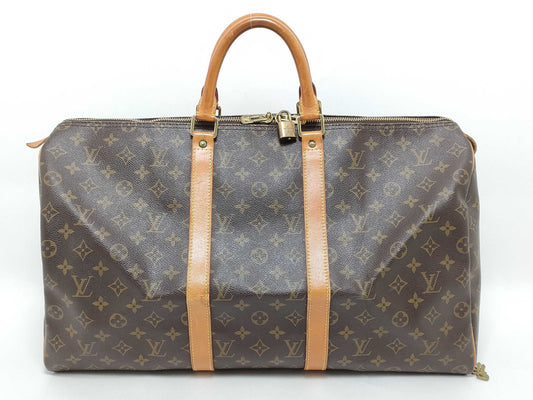 LOUIS VUITTON Monogram LV Monogram Keypol SD1924 Boston Bag