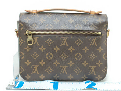 LOUIS VUITTON Monogram Louis Vuitton Message Shoulder Bag Handbag