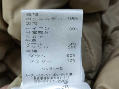 MONCLER Down Jacket with Fur Patch Size 0