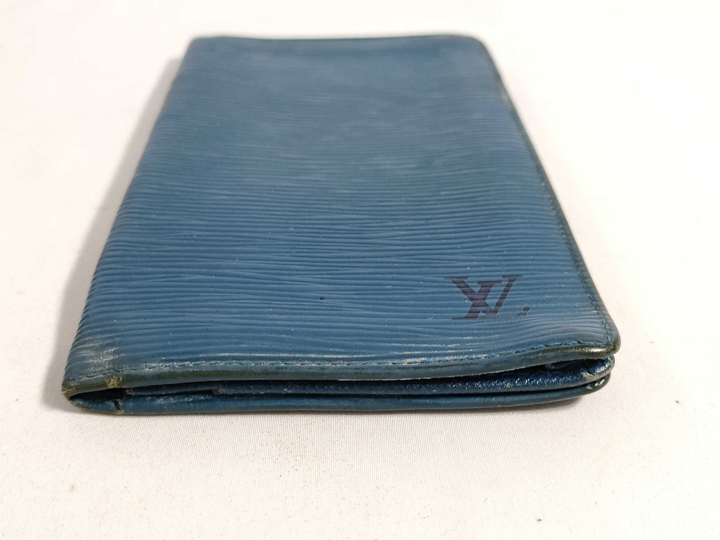 LOUIS VUITTON Epi Vuitton Epi Blue Long Wallet SP0090 Wallet