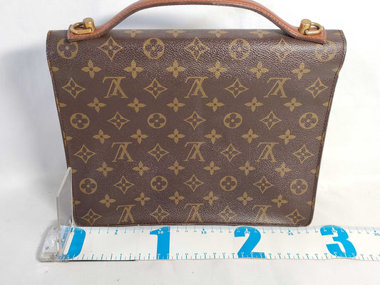 LOUIS VUITTON Monogram Vuitton Monogram Monceau A20973 Handbag