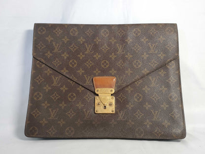 LOUIS VUITTON Monogram Vuitton Monogram Porto Documan Senatur Business Bag CT1900 Business Bag