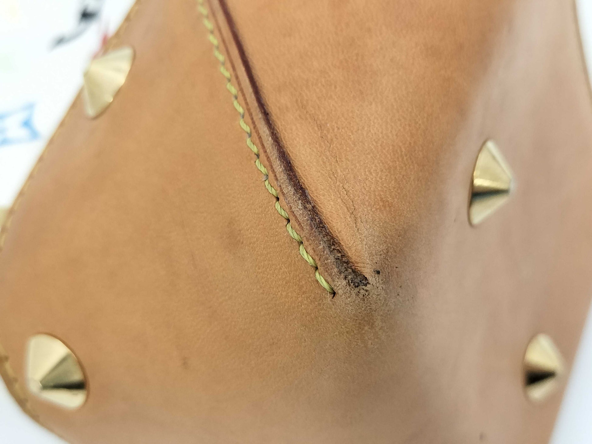 LOUIS VUITTON LV Judy GM Monogram Multicolor M40253 White Pink Purse