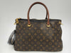 LOUIS VUITTON LV Pallas Monogram M41064 SN4124 Brown Tote Bag