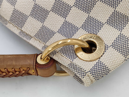 LOUIS VUITTON Louis Vuitton Damierzul Artzi MM Tote Bag N41174 CA4191 Keyring Bag