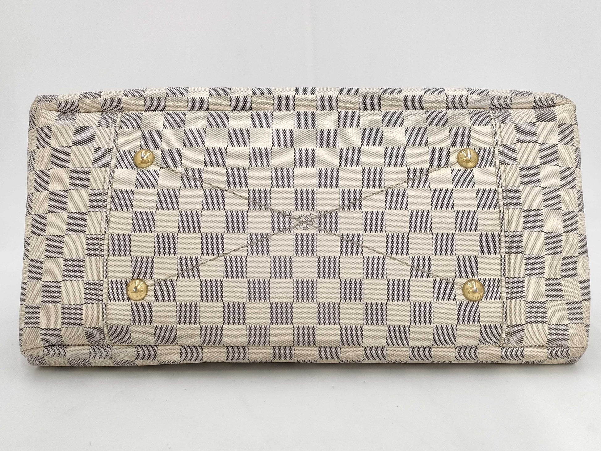 LOUIS VUITTON Louis Vuitton Damierzul Artzi MM Tote Bag N41174 CA4191 Keyring Bag