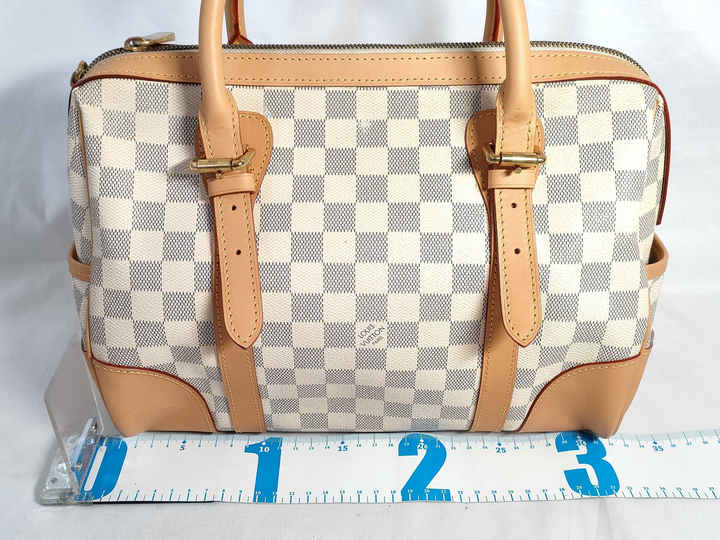 LOUIS VUITTON Damier Azure LOUIS VUITTON Hampstead Handbag