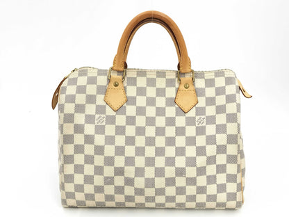 LOUIS VUITTON N41533 Azure Speedy 30 Handbag