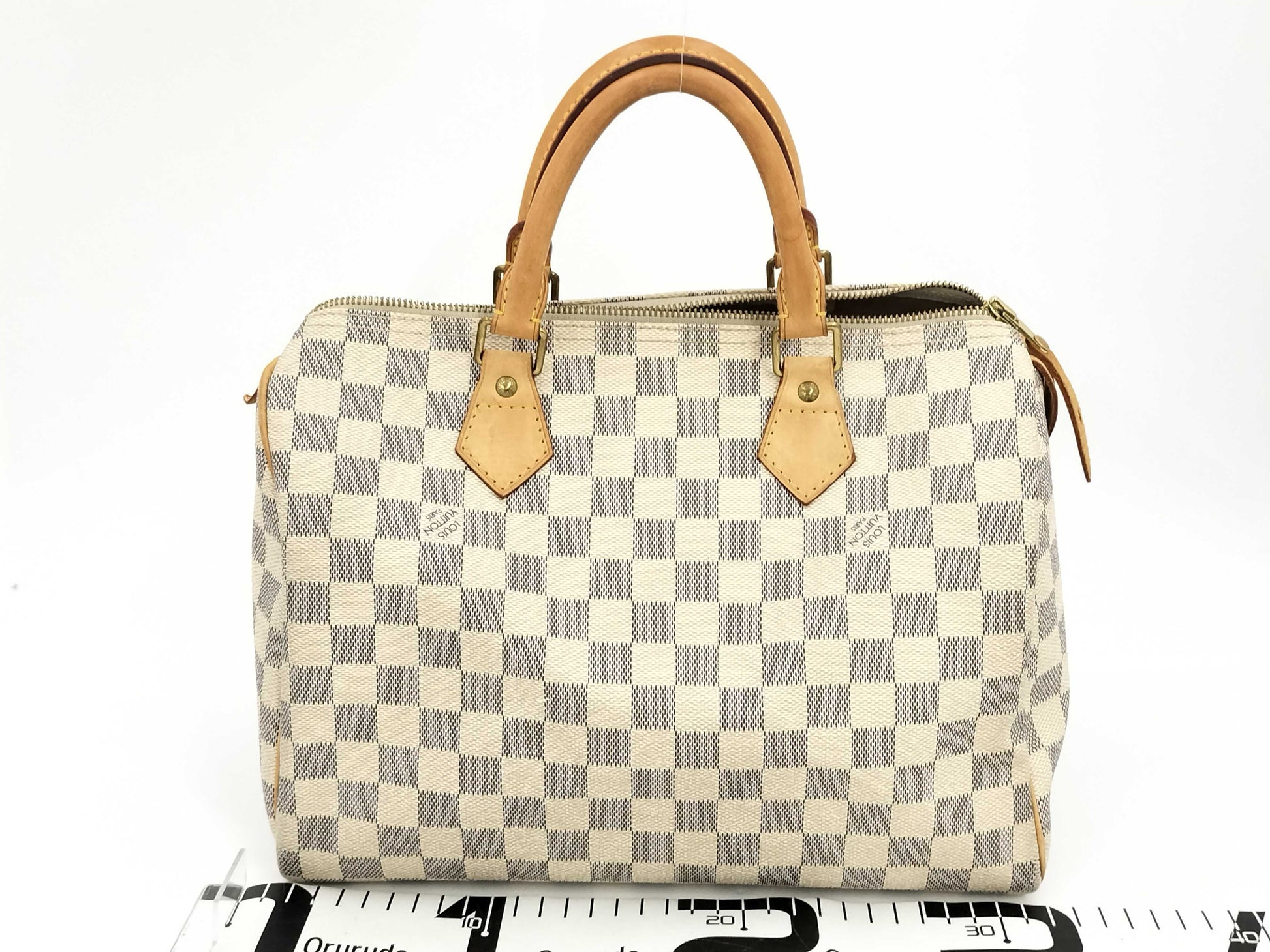 LOUIS VUITTON N41533 Azure Speedy 30 Handbag