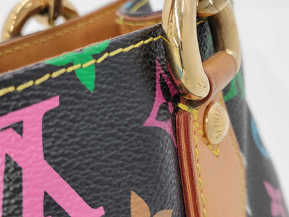 LOUIS VUITTON Monogram Multicolor Audra Noir M40048 TH0055 Handbag