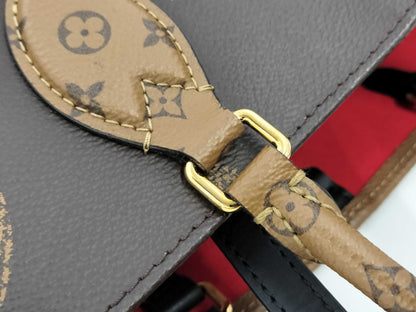 LOUIS VUITTON Monogram On-the-Go Handbag Tote Bag