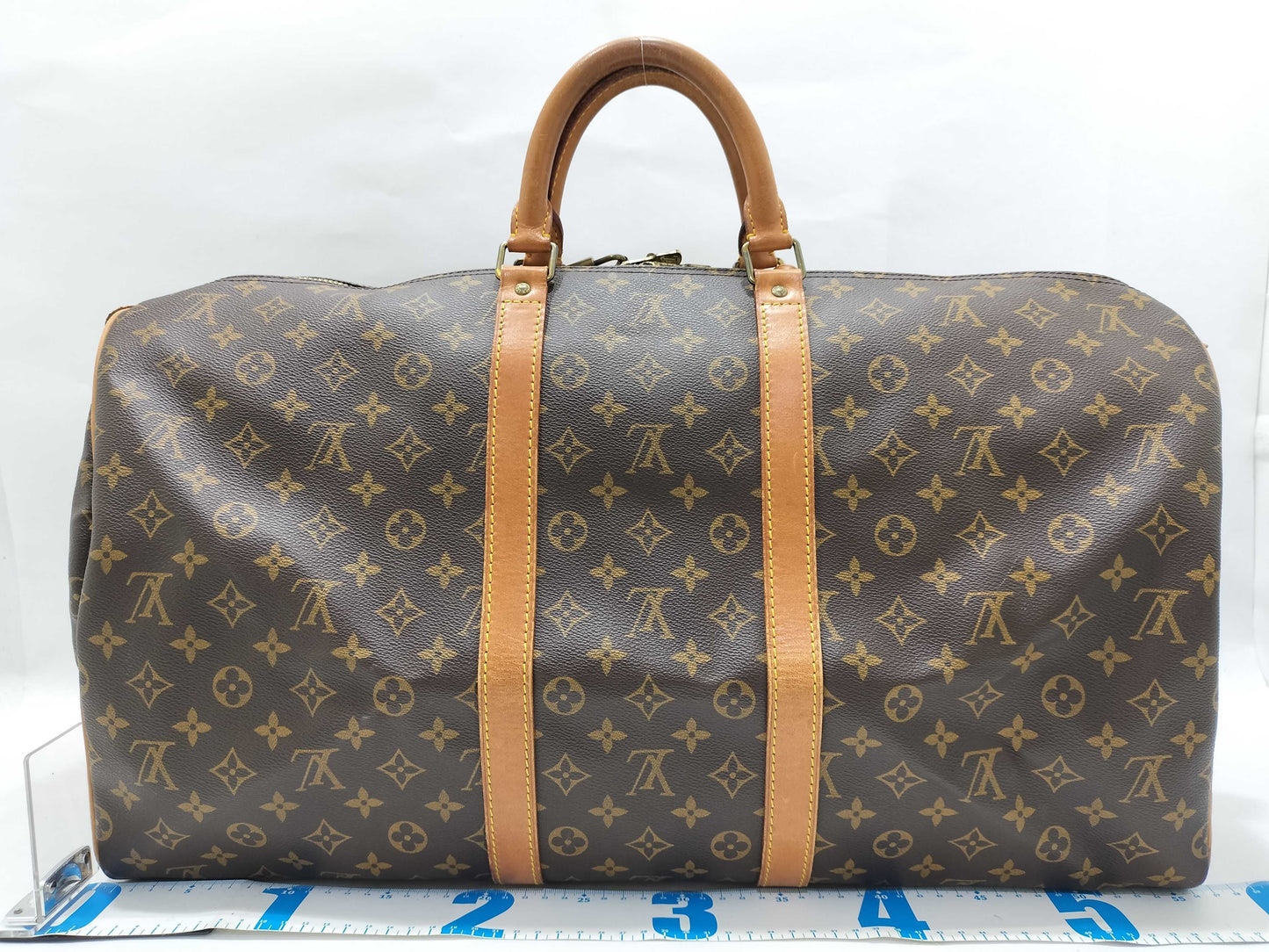 LOUIS VUITTON Monogram Louis Vuitton Monogram Keepol 55 M41426 MI8906 Boston Bag