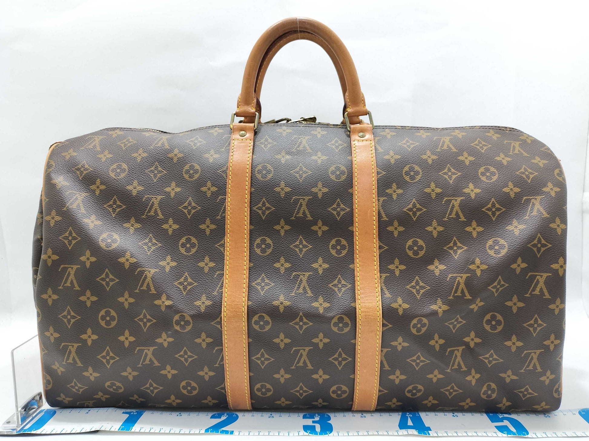 LOUIS VUITTON Monogram Louis Vuitton Monogram Keepol 55 M41426 MI8906 Boston Bag