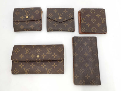 LOUIS VUITTON Louis Vuitton Wallet Monogram 5-Piece Set Summary Wallet