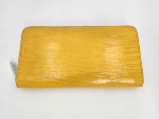 LOUIS VUITTON Louis Vuitton Epi Wallet Yellow Wallet