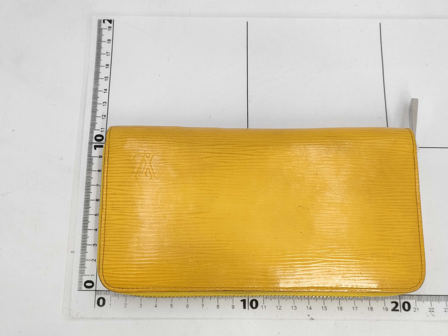 LOUIS VUITTON Louis Vuitton Epi Wallet Yellow Wallet
