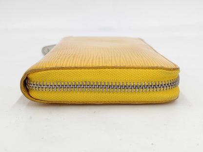LOUIS VUITTON Louis Vuitton Epi Wallet Yellow Wallet