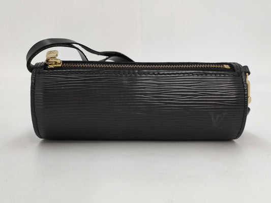 LOUIS VUITTON Louis Vuitton Epi Pouch Black Pouch