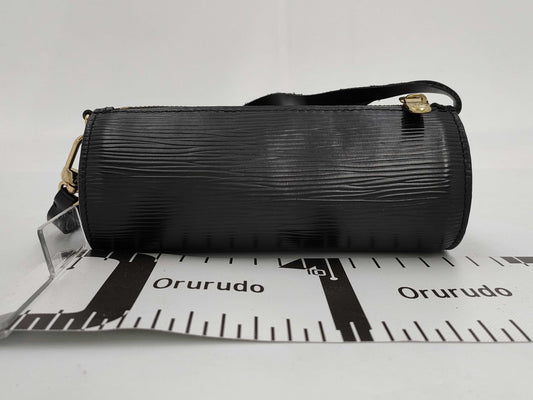 LOUIS VUITTON Louis Vuitton Epi Pouch Black Pouch