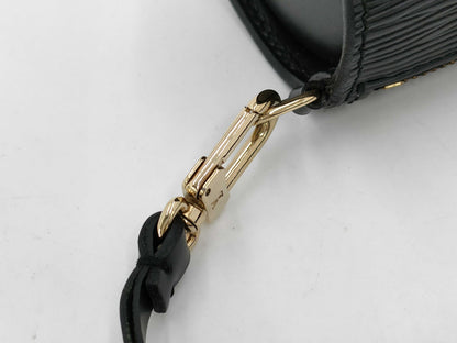 LOUIS VUITTON Louis Vuitton Epi Pouch Black Pouch