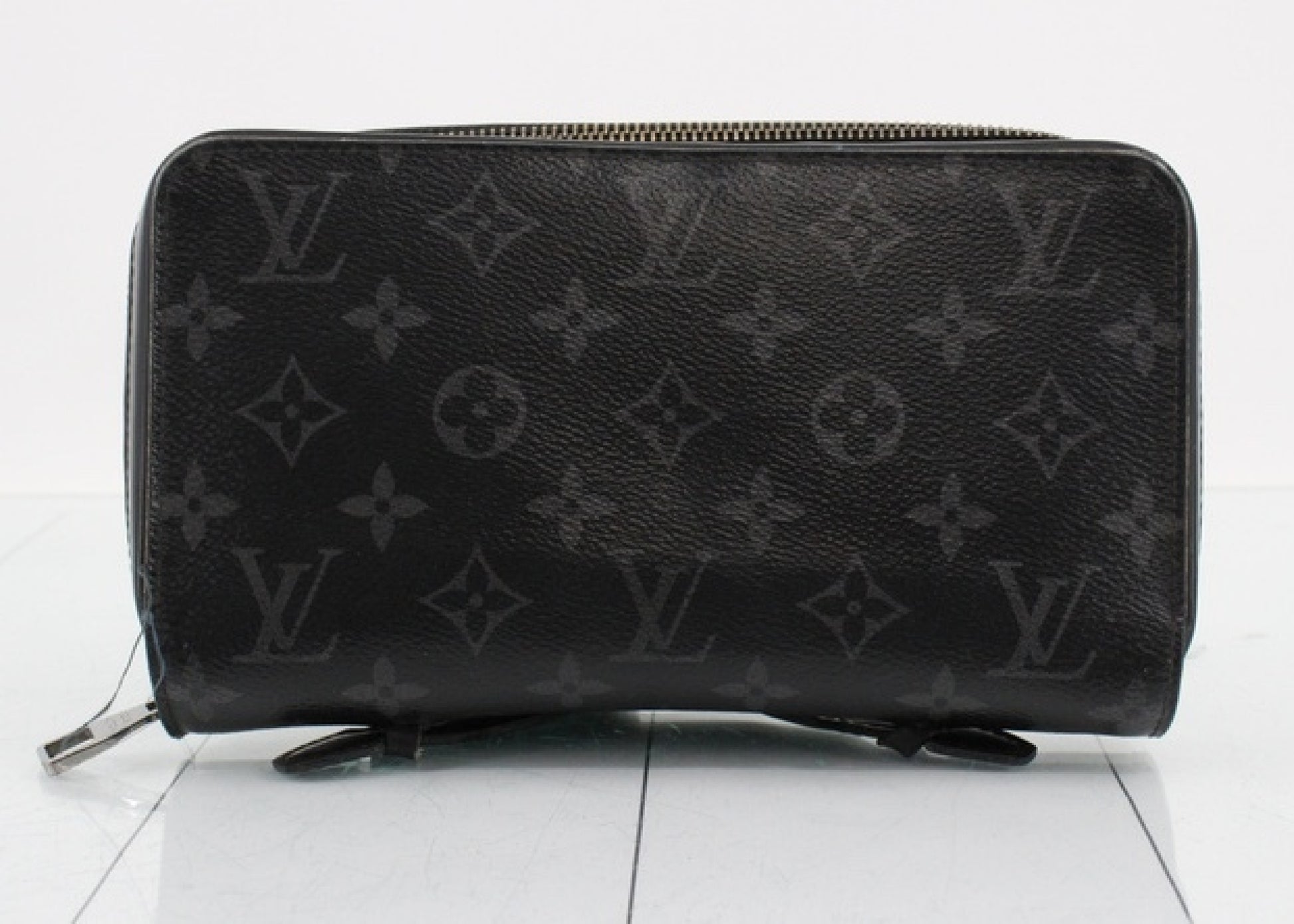LOUIS VUITTON M61698 CA4177 Monogram Eclipse Zippy XL Clutch Bag