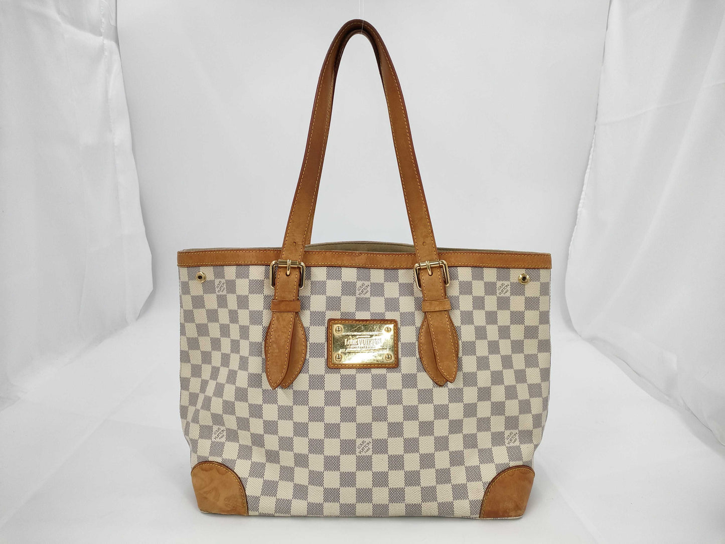 LOUIS VUITTON Azur Hampstead Tote Bag Handbag