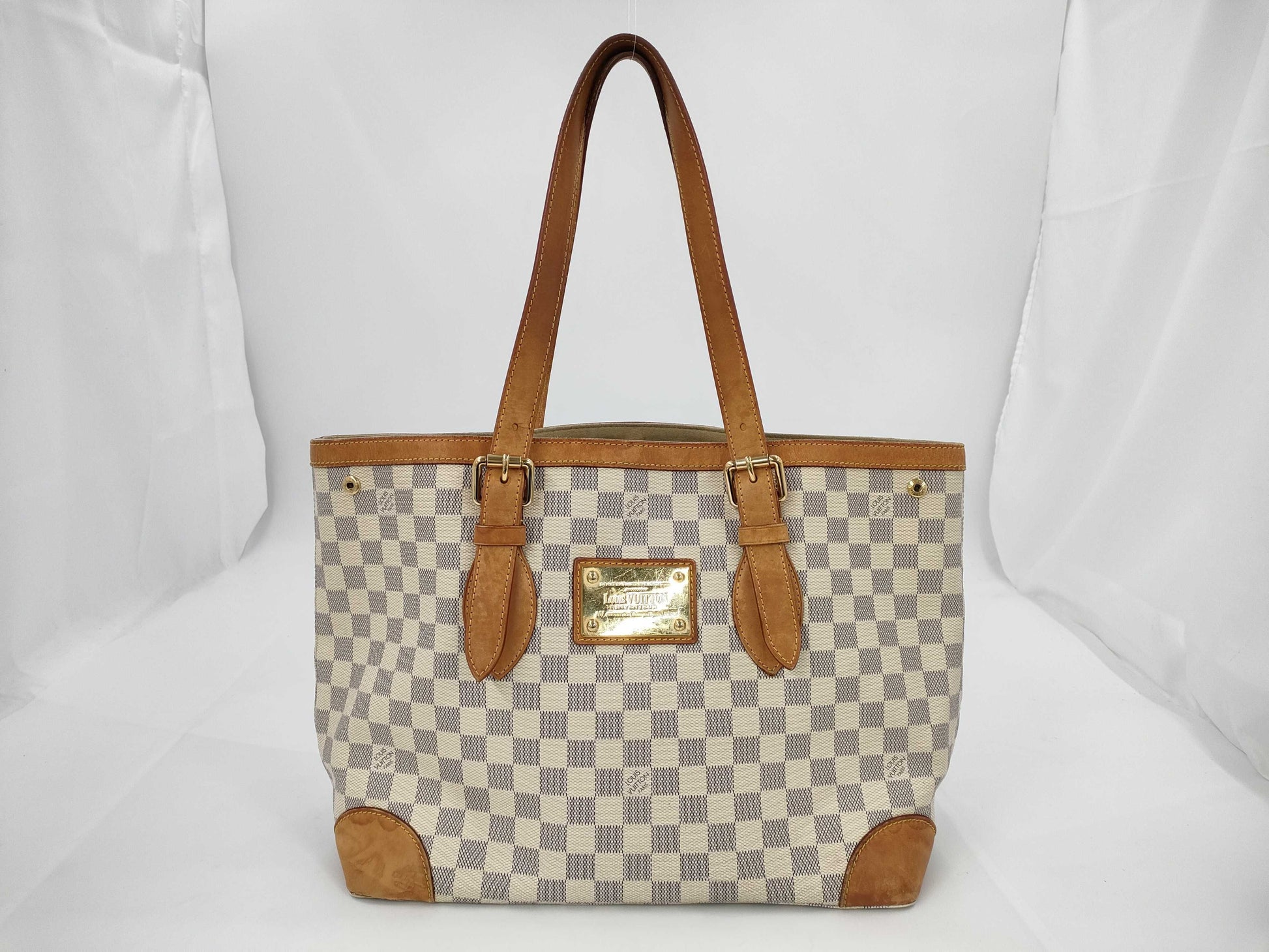 LOUIS VUITTON Azur Hampstead Tote Bag Handbag