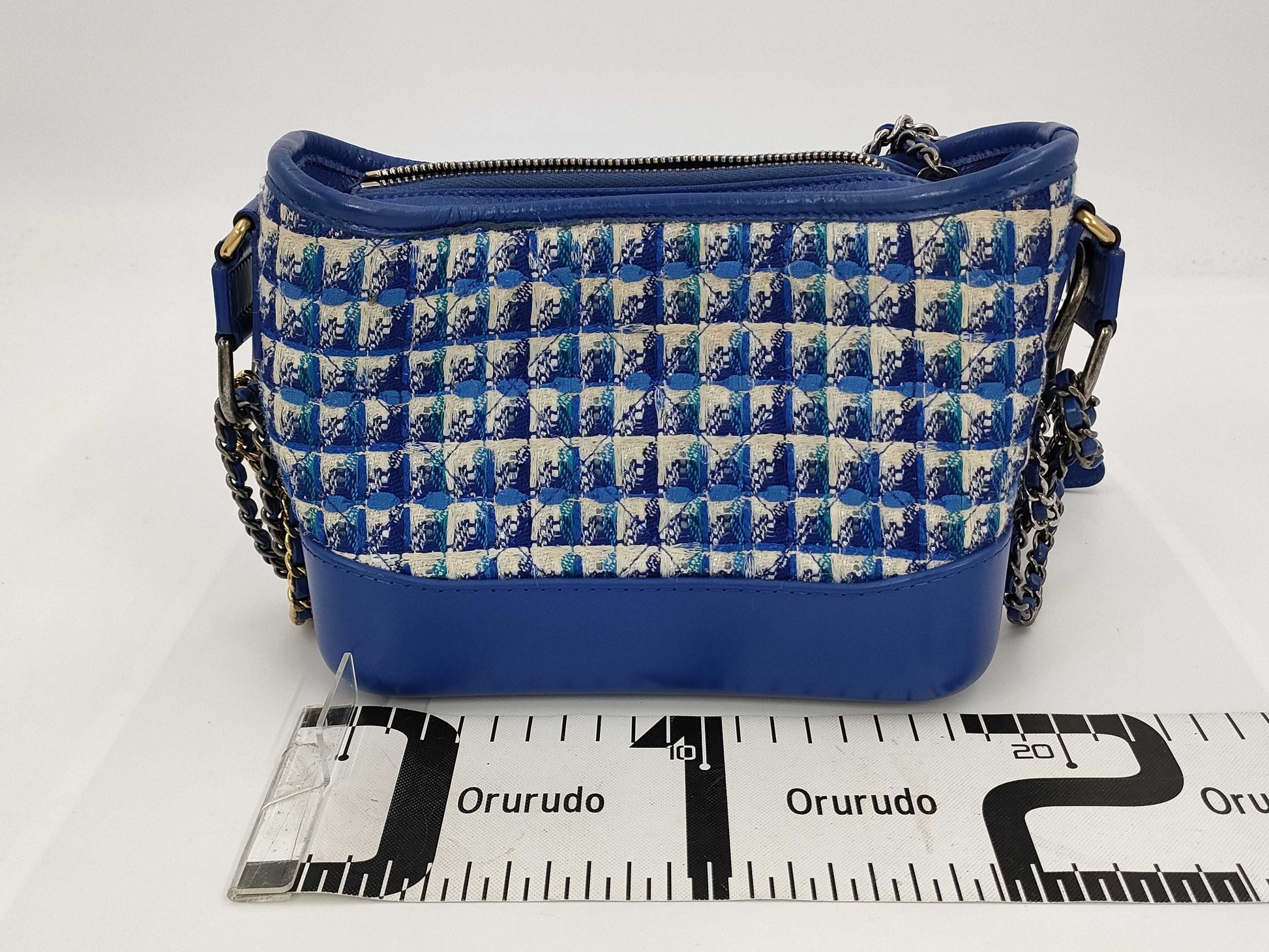 CHANEL Gabriel Tweed Shoulder Bag