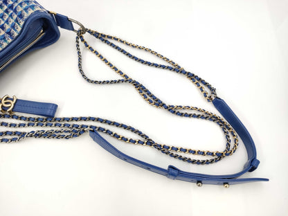 CHANEL Gabriel Tweed Shoulder Bag