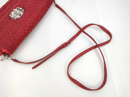 Miu Miu Matelasse Shoulder Bag