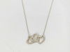 Tiffany & Co. TIFFANY 3-Row Open Heart SV925 3.6g Necklace