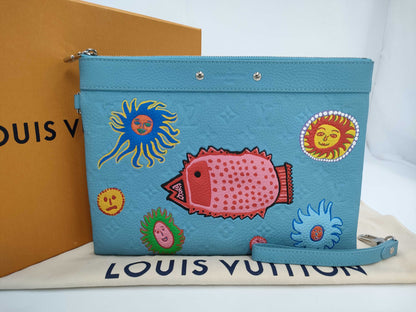 LOUIS VUITTON LV×KY Pochette To Gon NFC Yayoi Kusama Collaboration Second Bag
