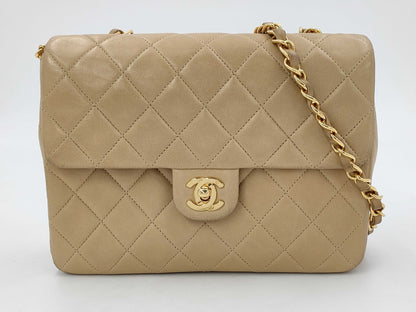 CHANEL CHANEL Mini Matelasse Chain Shoulder Bag