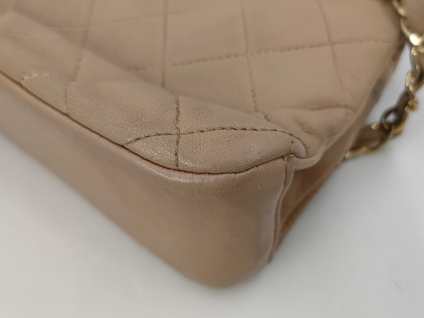 CHANEL Lambskin Chain Shoulder Bag with Clasp Closure, #1 Shoulder Bag