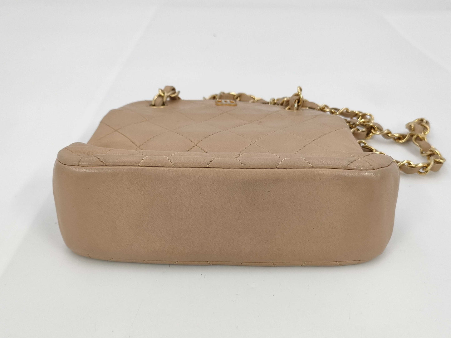 CHANEL Lambskin Chain Shoulder Bag with Clasp Closure, #1 Shoulder Bag